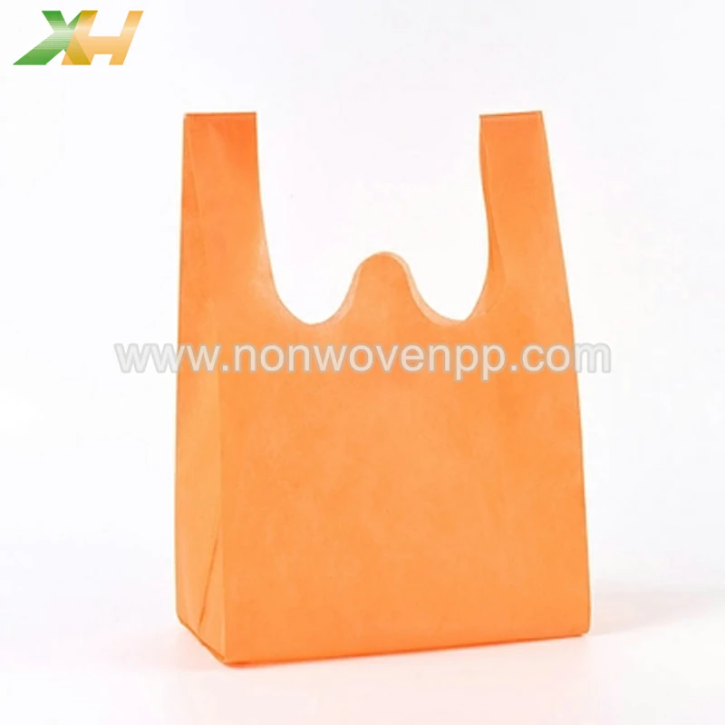 non woven w cut bag